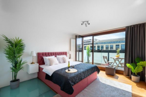 Apartment with balcony and parking near the Prague Museum